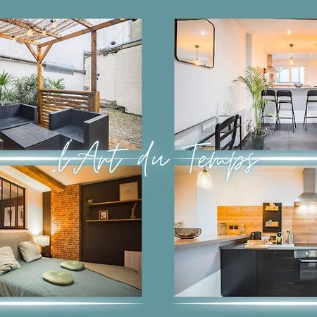Apartament L'Art Du Temps - Terrasse -1 Min Hypercentre Troyes Zewnętrze zdjęcie