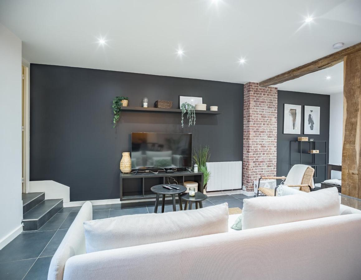 Apartament L'Art Du Temps - Terrasse -1 Min Hypercentre Troyes Zewnętrze zdjęcie
