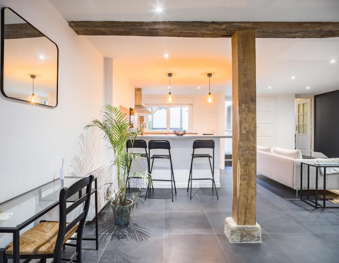 Apartament L'Art Du Temps - Terrasse -1 Min Hypercentre Troyes Zewnętrze zdjęcie