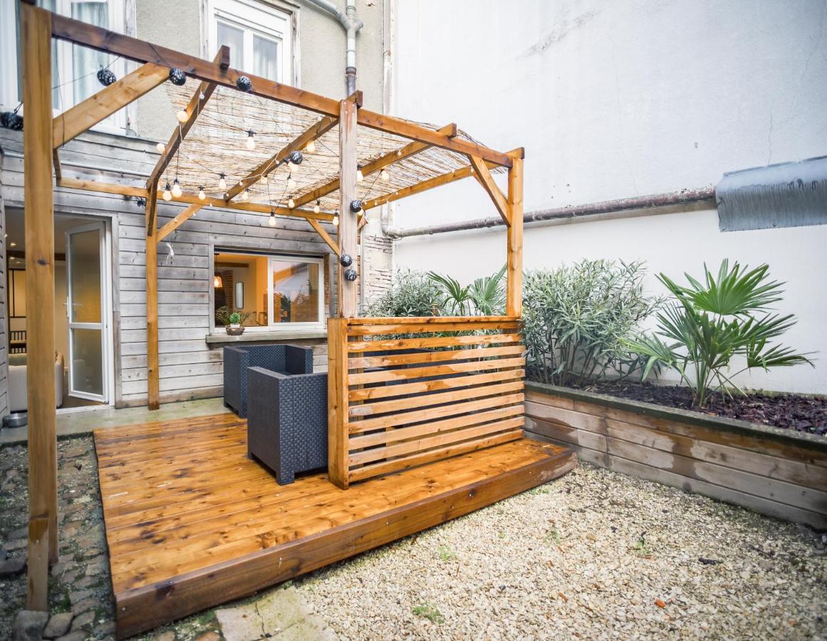 Apartament L'Art Du Temps - Terrasse -1 Min Hypercentre Troyes Zewnętrze zdjęcie
